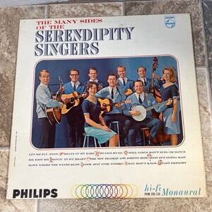 The Many Sides of The Serendipity Singers Philips PHM 200-134 Monaural Vinyl‎